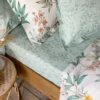 BecquetDrap plat en coton blanc cassé - LEANE