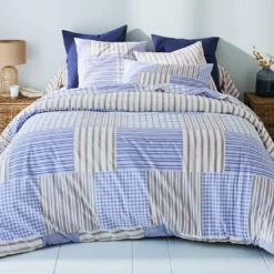 BecquetDrap plat en coton BLUEBEIGE - beige