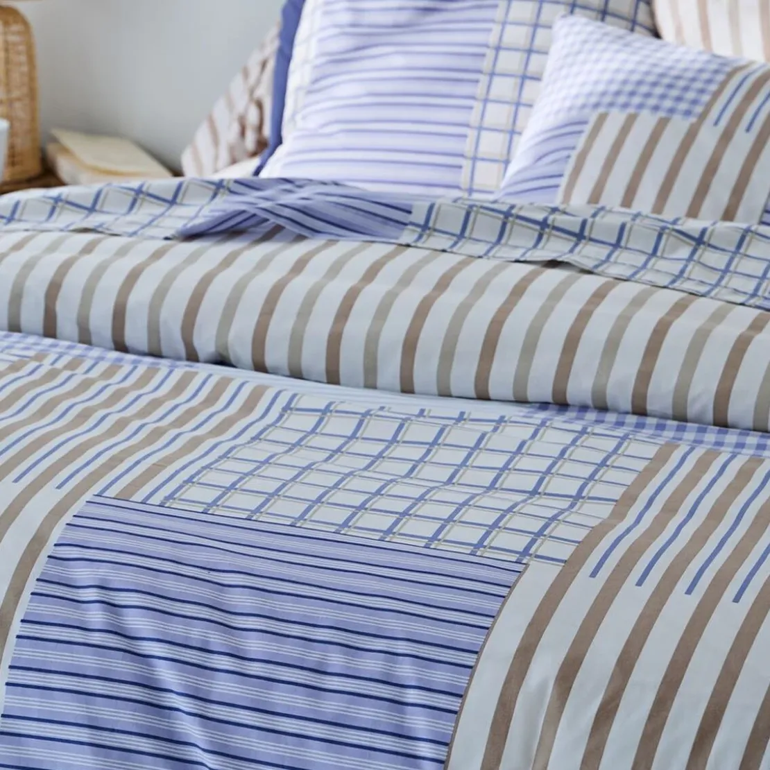 BecquetDrap plat en coton BLUEBEIGE - beige