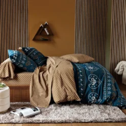 BecquetDrap plat en coton camel - RÉCIT D'HIVER