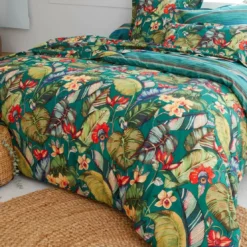 BecquetDrap plat en coton GEORGIA - Multicolore