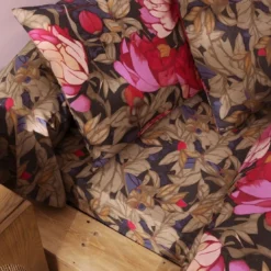 BecquetDrap plat en coton rose - ESPRIT FLORAL