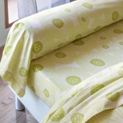 BecquetDrap plat en coton vert pâle - MY LIFE