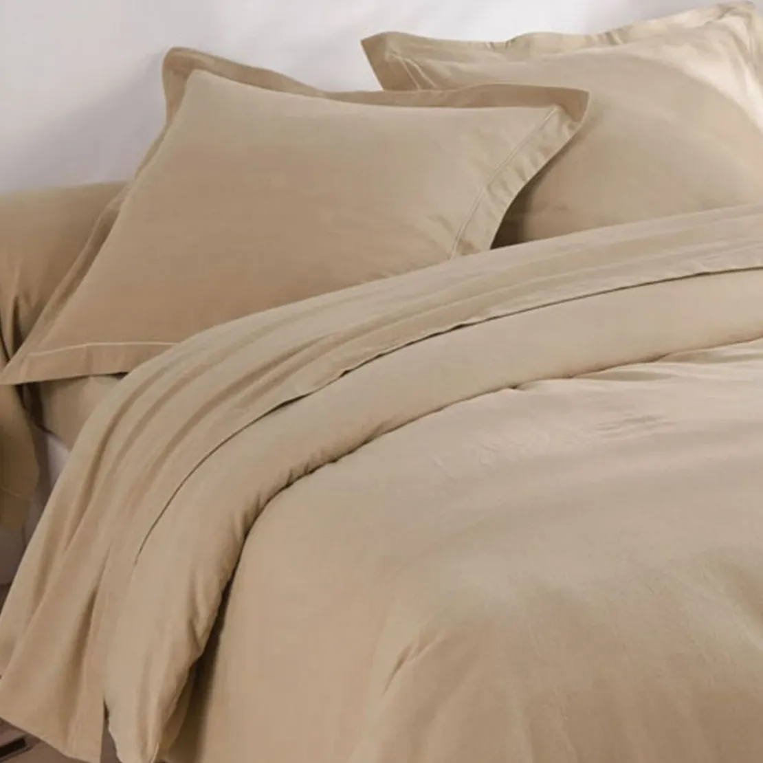 BecquetDrap plat FLANELLE UNI - beige
