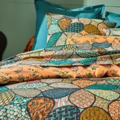 BecquetDrap plat motif vintage rétro DR MAGDA