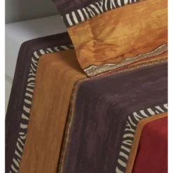 BecquetDrap rayures zèbre - Multicolore