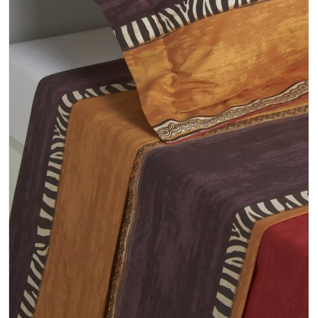 BecquetDrap rayures zèbre - Multicolore
