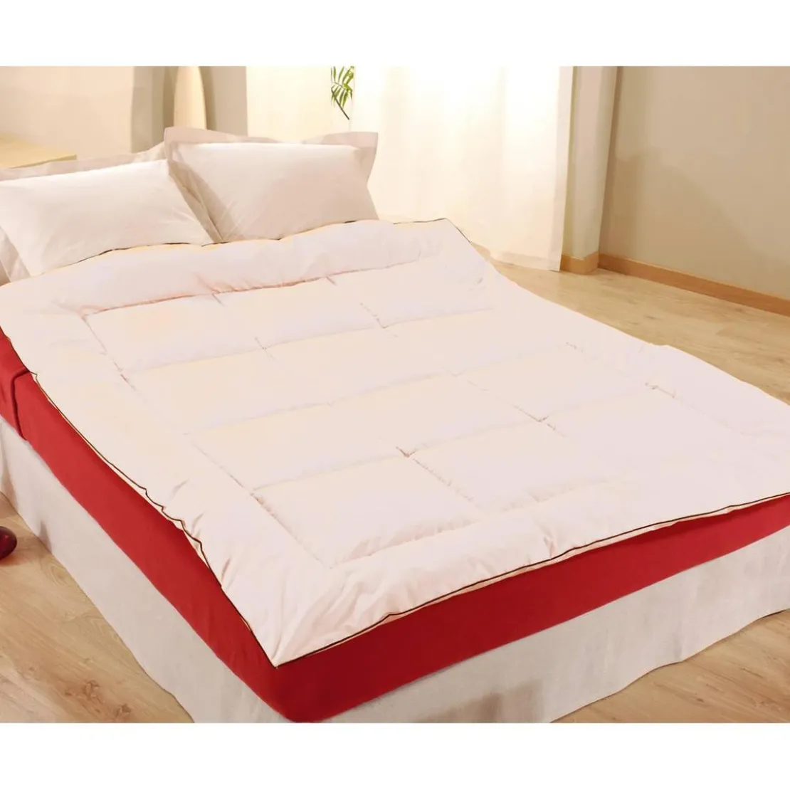 BecquetEdredon En Duvet D'Oie Chaud - Naturel