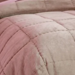 BecquetEdredon léger en coton rose poudré - VALOU