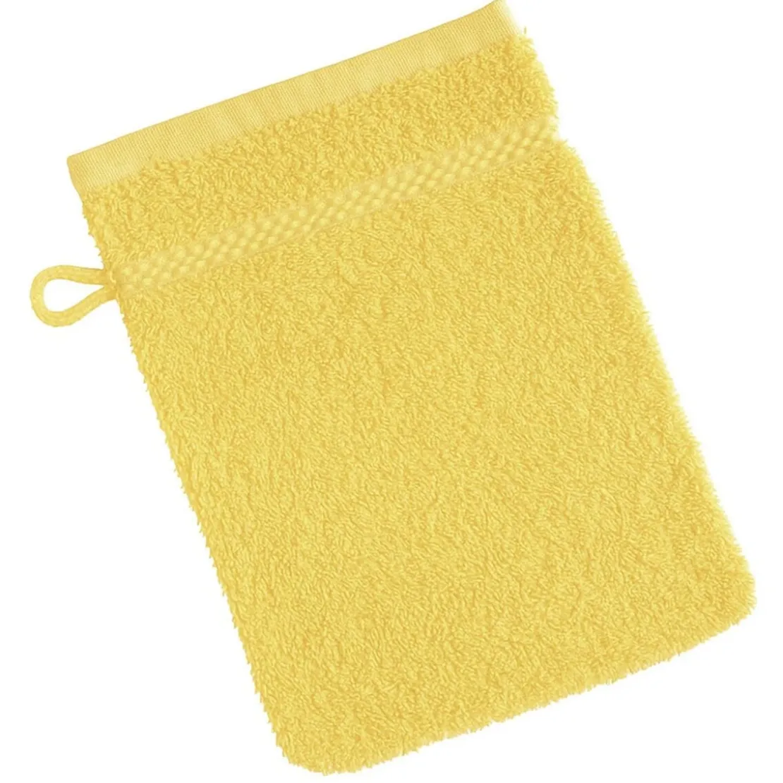 BecquetEnsemble serviette et gant de toilette enfant jaune mimosa - PETITES BÊTES