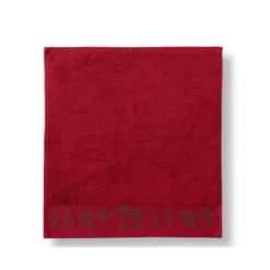 BecquetEssuie mains BOLET rouge en coton
