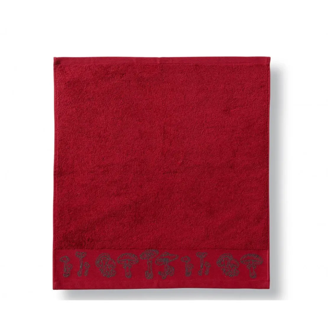 BecquetEssuie mains BOLET rouge en coton
