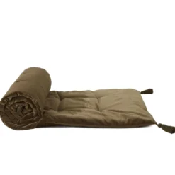 Becquet Futo Matelas d'assise velours TOMAN - marron glacé