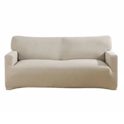 BecquetHousse canapé bi-extensibles CORA BI - blanc écru