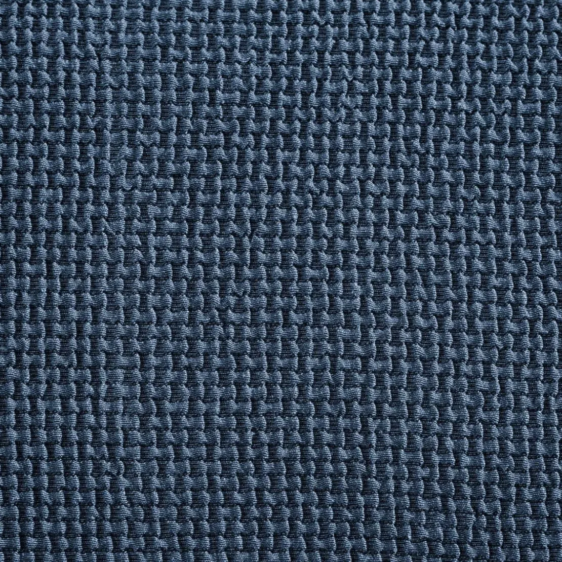 BecquetHousse de canapé bi-extensible bleue unie - CORA BI