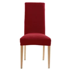 BecquetHousse de chaise extensible TUNEZ - rouge bordeaux
