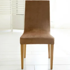 BecquetHousse de chaise Extensible AME. POLAR Beige