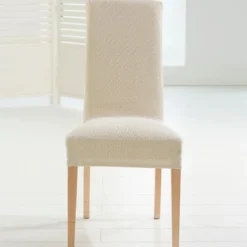 BecquetHousse de chaise extensible TUNEZ - Naturel