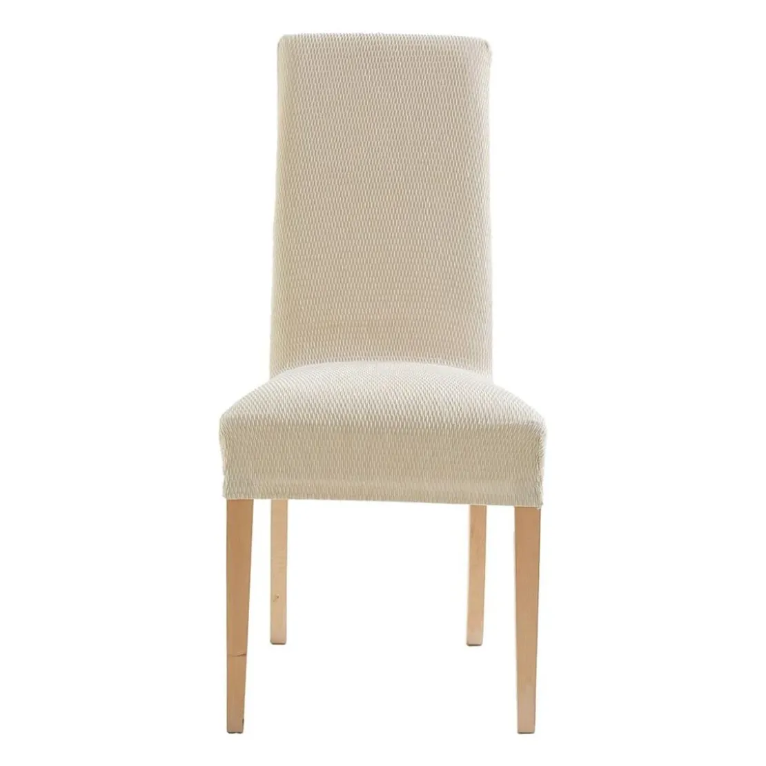 BecquetHousse de chaise extensible TUNEZ - Naturel