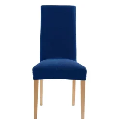 BecquetHousse de chaise extensible TUNEZ - Bleu roi