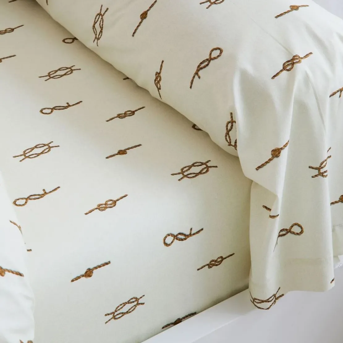 BecquetHousse de couette coton réversible AMARRER - beige