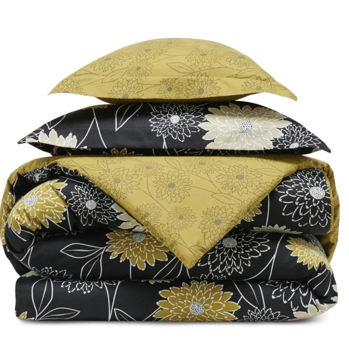 BecquetHousse de couette coton YELFLOR - noir