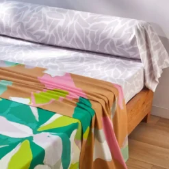 BecquetHousse de couette coton LOUKA - multicolore