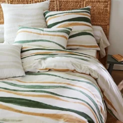 BecquetHousse de couette coton FLOFLO - beige