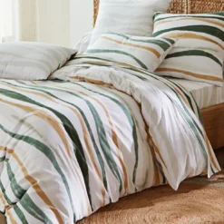 BecquetHousse de couette coton FLOFLO - beige