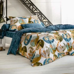 BecquetHousse de couette en coton réversible PAINTING - multicolore
