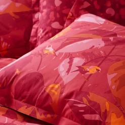 BecquetHousse de couette en coton réversible AKONI - rouge