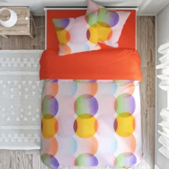 BecquetHousse de couette en coton réversible SUNRISE multicolore
