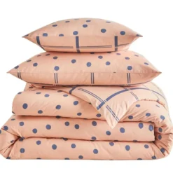 BecquetHousse de couette en coton lavé réversible MAX - rose