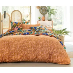 BecquetHousse de couette en percale de coton réversible MARCO - multicolore