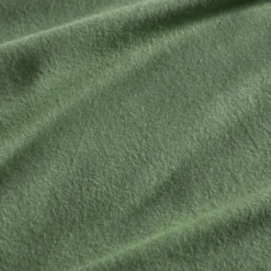 BecquetHousse de couette FLANELLE UNI vert kaki