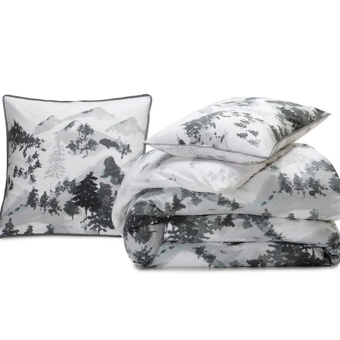 BecquetHousse de couette réversible en coton blanc cassé - SALEN