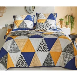 BecquetHousse de coussinAZIZA multicolore en coton