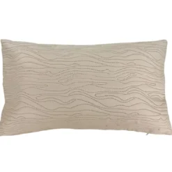 BecquetHousse de coussin en coton marron taupe - ALLOS CLIC CLAC