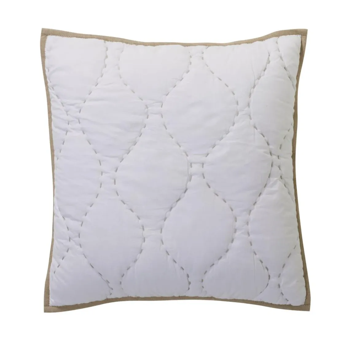BecquetHousse de coussin en coton CLB.SEASEA - beige