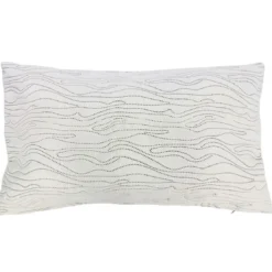 BecquetHousse de coussin en coton beige - ALLOS CLIC CLAC