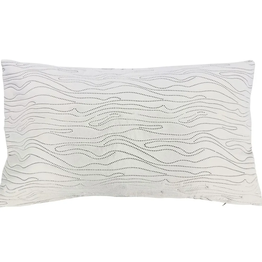 BecquetHousse de coussin en coton beige - ALLOS CLIC CLAC