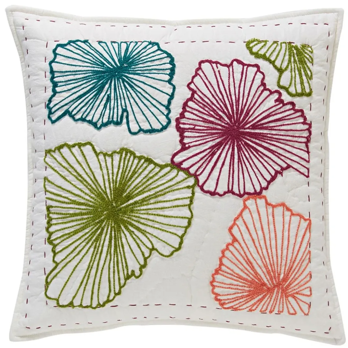 BecquetHousse de coussin en coton écru - ILONA