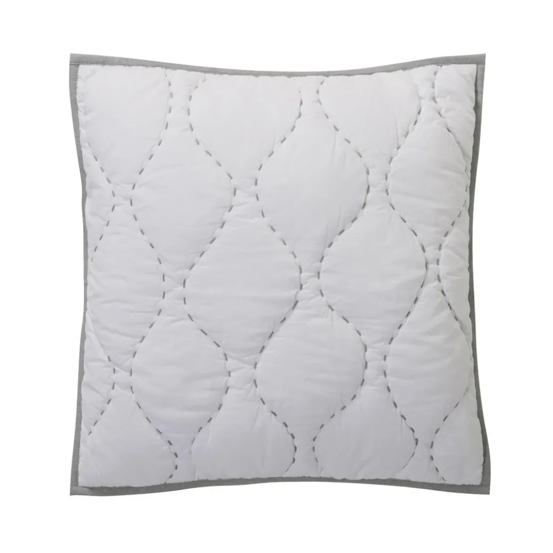 BecquetHousse de coussin en coton CLB.SEASEA - bleu grisé