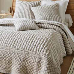 BecquetHousse de coussin en Coton Gris GUILLAUME