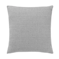 BecquetHousse de coussin en gaze de coton WELLS - gris
