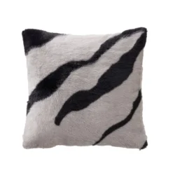 BecquetHousse de coussin en polyester noir - ZEBRU