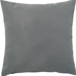 BecquetHousse de coussin gris uni - TOILE D’EXTÉRIEUR