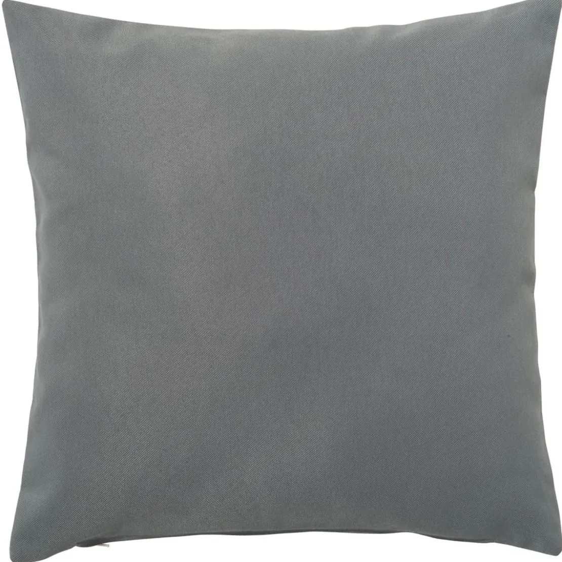BecquetHousse de coussin gris uni - TOILE D’EXTÉRIEUR