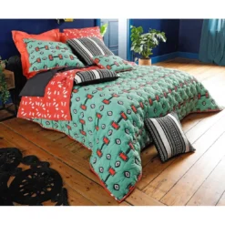 BecquetHousse de coussin MAKO - vert