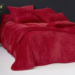 BecquetHousse de coussin ou d'oreiller DOLCE - Rouge brique